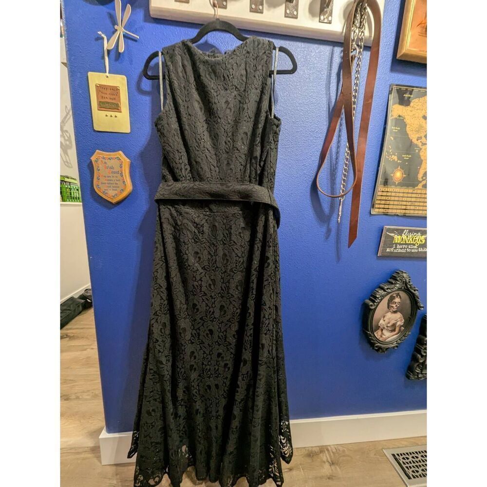 City Chic Dress Lace Magic High Low Lace Women's Plus Sz XS (14/14W/L) - BNWT - Picture 8 of 15
